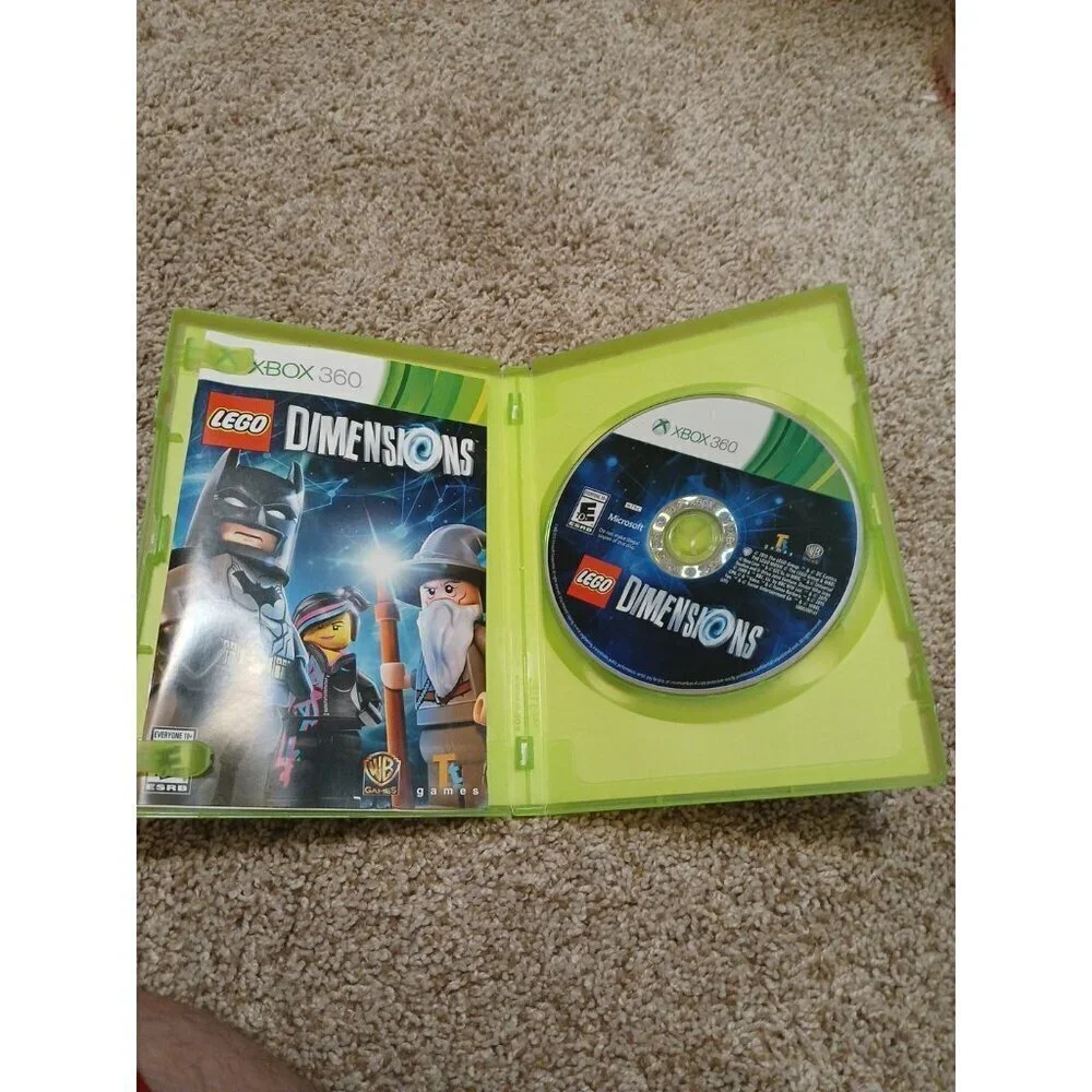 LEGO DIMENSIONS Microsoft Xbox 360 Video Game Complete Video Game With Manual